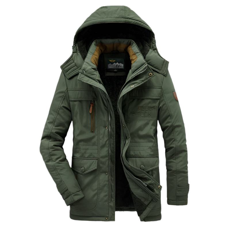 Herren - Winterjacke - Strapazierfähig, Warm, Wasserdicht - Optimaler Kälteschutz für kalte Tage