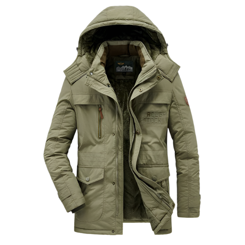 Herren - Winterjacke - Strapazierfähig, Warm, Wasserdicht - Optimaler Kälteschutz für kalte Tage
