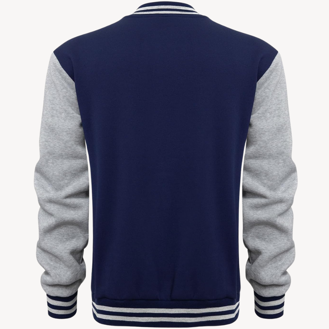Herren - Baseball Jacke - Stylisch und Bequem - Hochwertigem Material - Ideal für Freizeit & Sport