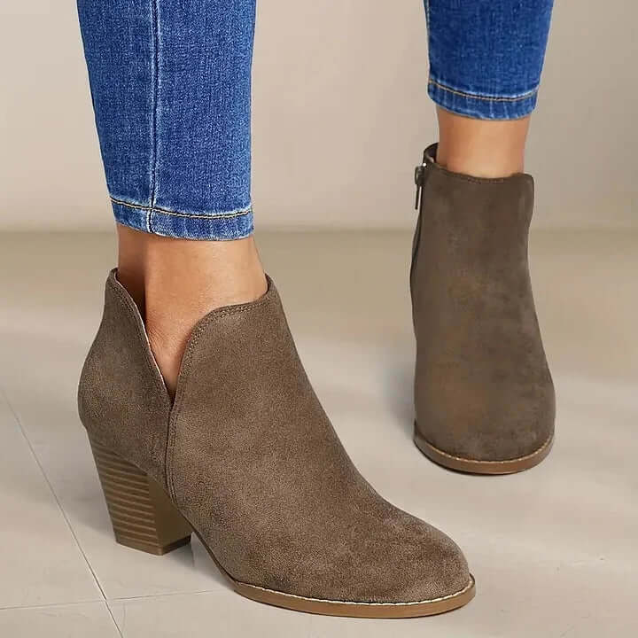 Frauen - Bequeme Stiefeletten - Stilvolles Design - Strapazierfähiges Material - Perfekte Passform für jeden Tag