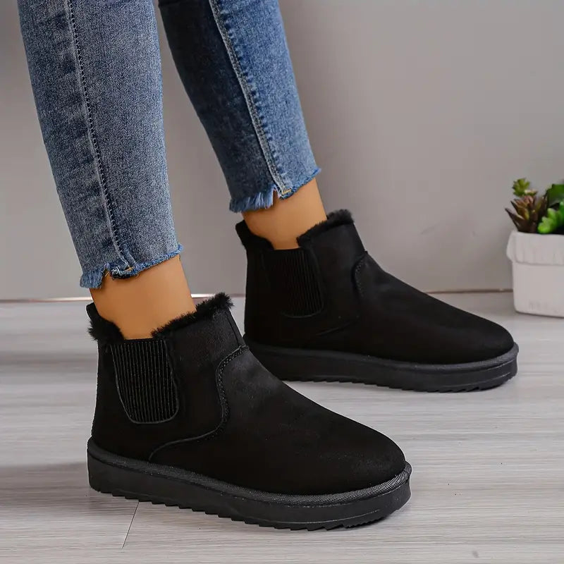 Elly™ | Die bequemsten Plüsch-Schneestiefel aus Fleece| 50% RABATT!