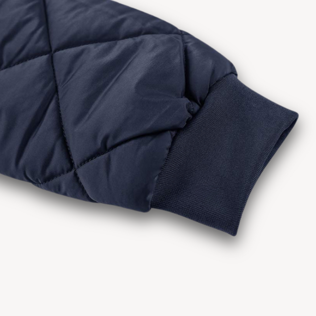 Herren - Leichte gesteppte Bomberjacke - Polyester - Oberbekleidung für lässigen Komfort