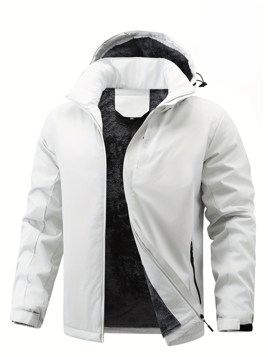 Herren - Wasserdichte Thermo-Winterjacke -  Polyester - Winddicht & Fleece gefüttert für Outdoor-Abenteuer