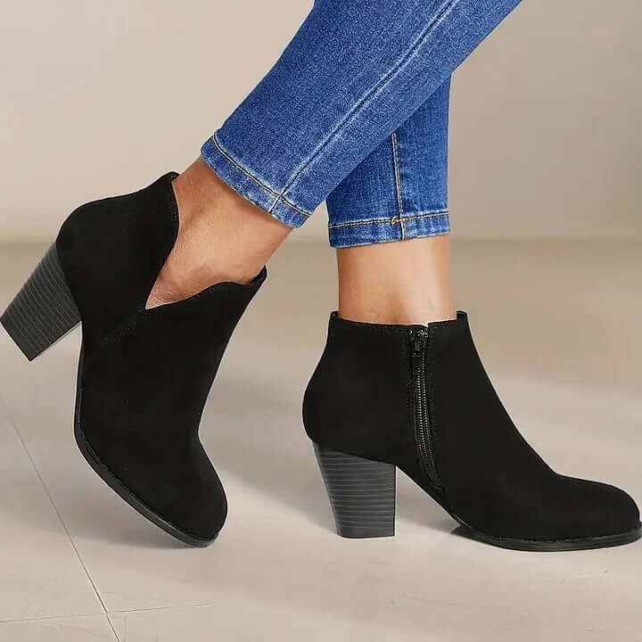Frauen - Bequeme Stiefeletten - Stilvolles Design - Strapazierfähiges Material - Perfekte Passform für jeden Tag