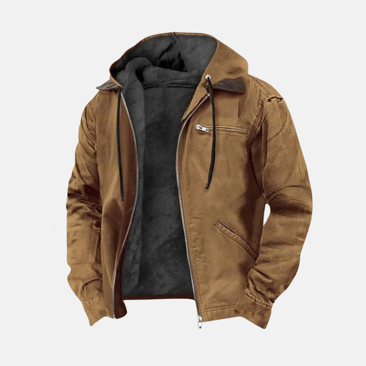 Herren - Leichte Jacke für den Herbst - Atmungsaktive Material - Outdoorbekleidung - Ideale Freizeitmode