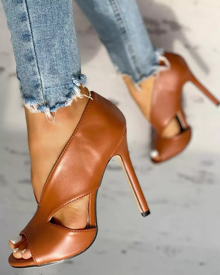 Damen - Elegante Absatzschuhe - Bequeme Passform - Stilvolles Design für jeden Anlass