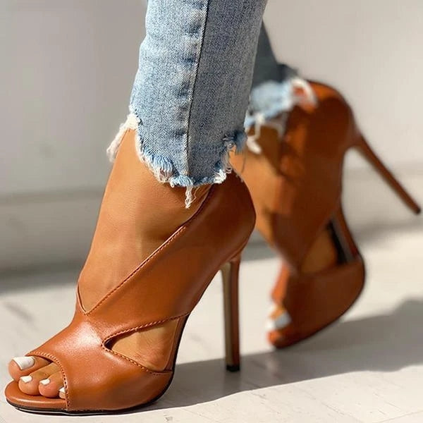 Damen - Elegante Absatzschuhe - Bequeme Passform - Stilvolles Design für jeden Anlass