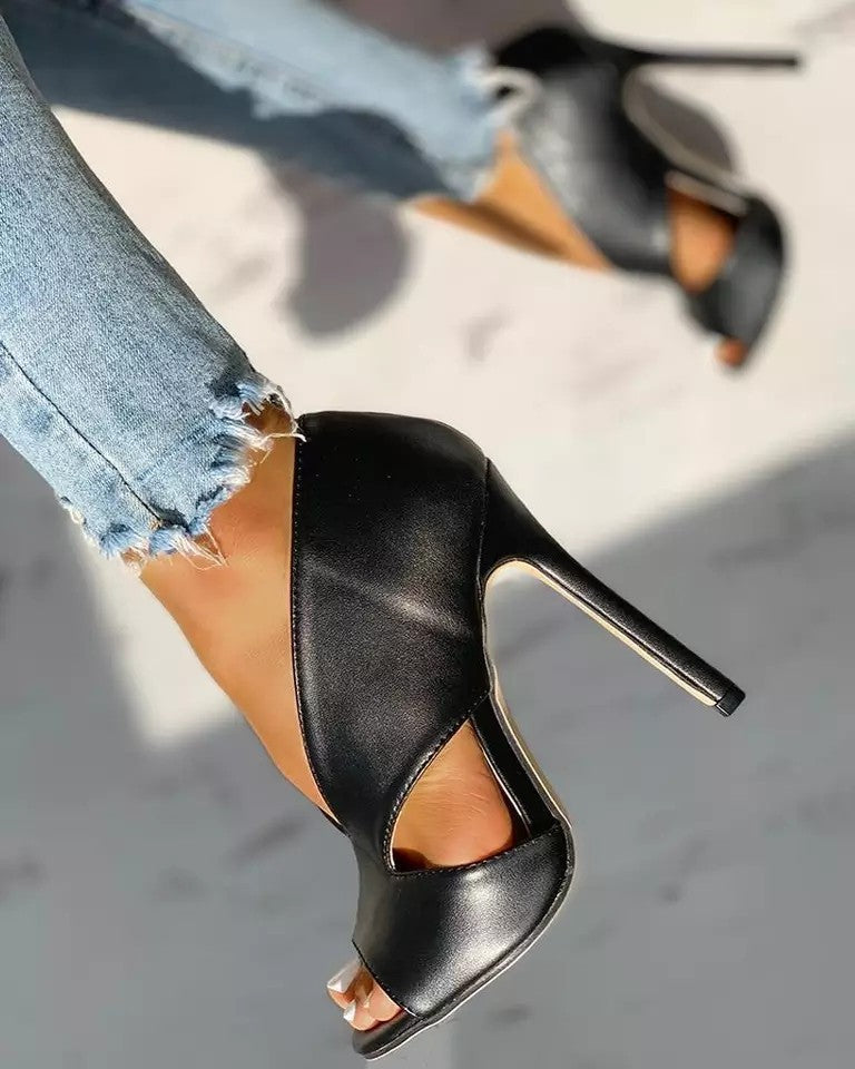 Damen - Elegante Absatzschuhe - Bequeme Passform - Stilvolles Design für jeden Anlass