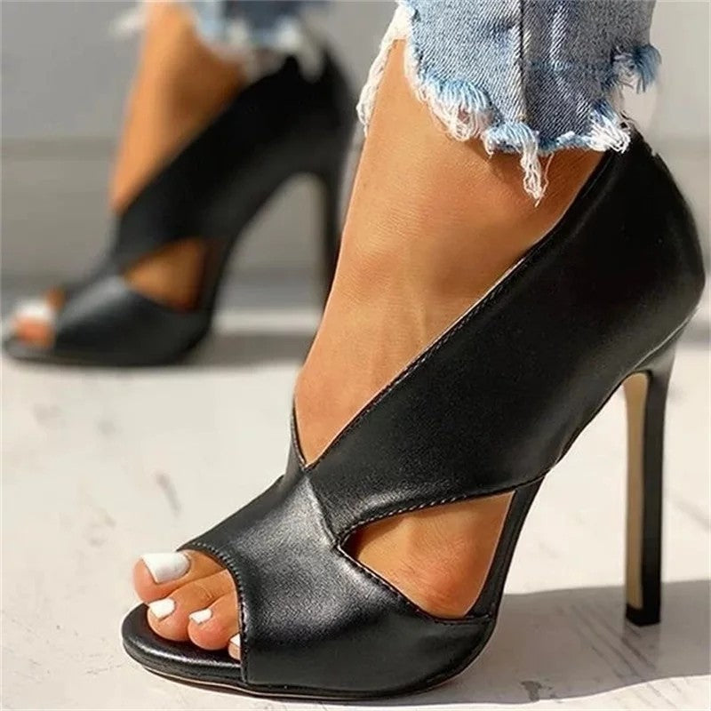 Damen - Elegante Absatzschuhe - Bequeme Passform - Stilvolles Design für jeden Anlass