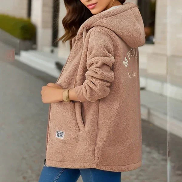 Damen - Mantel - Stylischer Ponty-Stoff  - Warme Freizeitkleidung - Trendy und bequem
