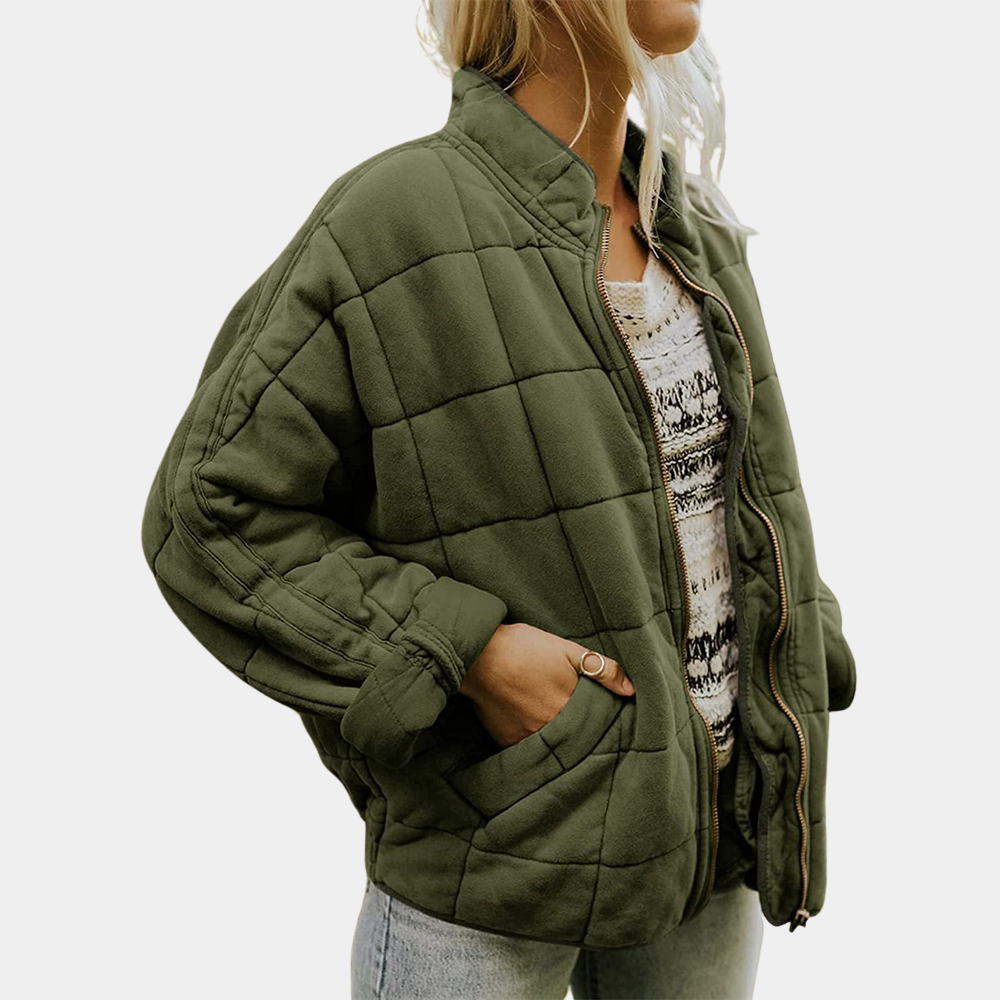 Damen - Warme Steppjacke - Bequeme, leichte Oberbekleidung für kaltes Wetter - Stylisch & gemütlich