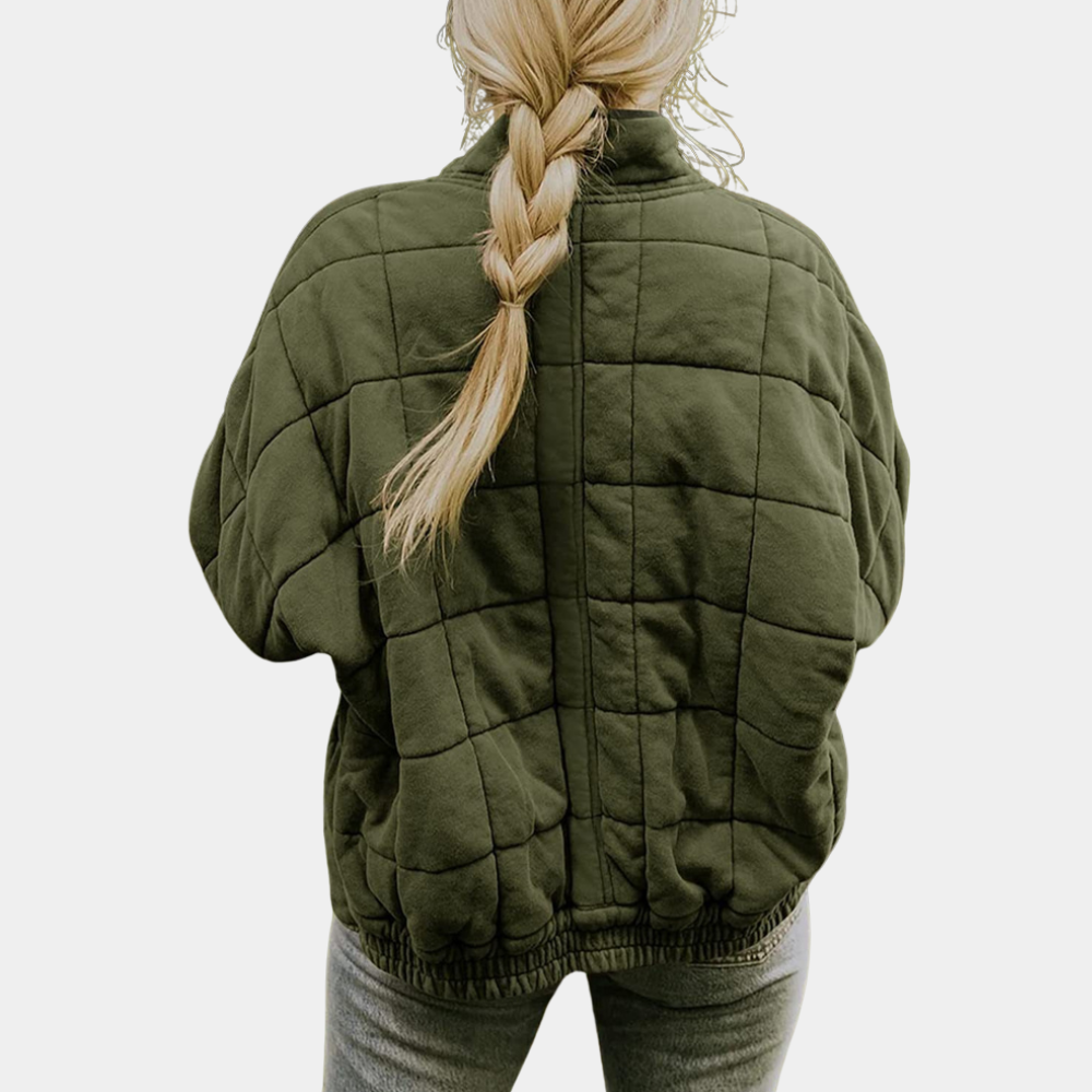 Damen - Warme Steppjacke - Bequeme, leichte Oberbekleidung für kaltes Wetter - Stylisch & gemütlich
