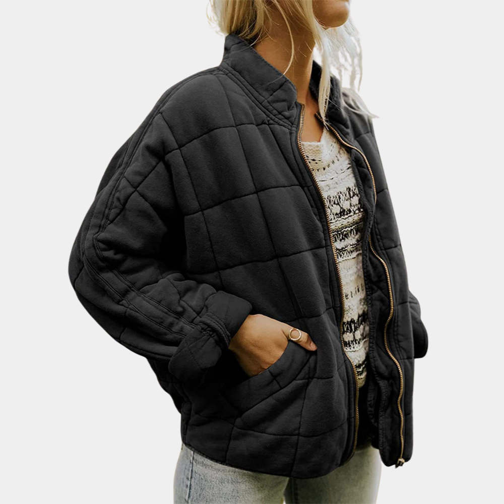 Damen - Warme Steppjacke - Bequeme, leichte Oberbekleidung für kaltes Wetter - Stylisch & gemütlich