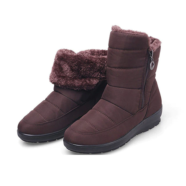 Wasserdichte, rutschfeste Damen-Schneestiefel
