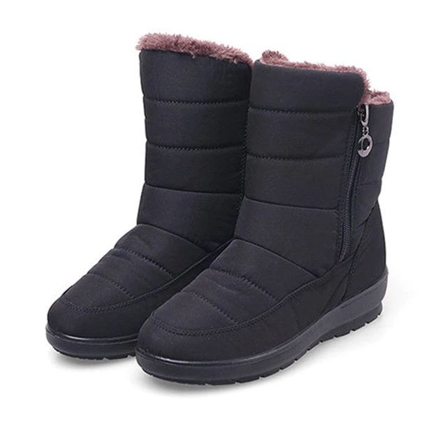 Wasserdichte, rutschfeste Damen-Schneestiefel