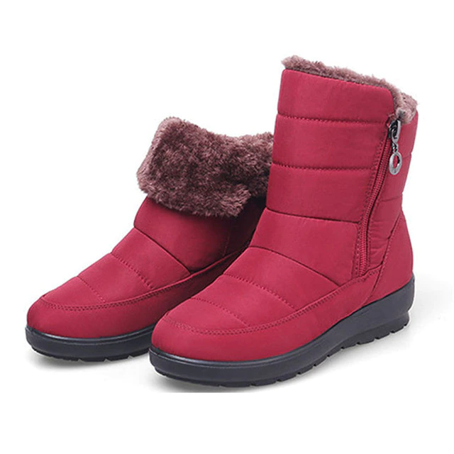 Wasserdichte, rutschfeste Damen-Schneestiefel