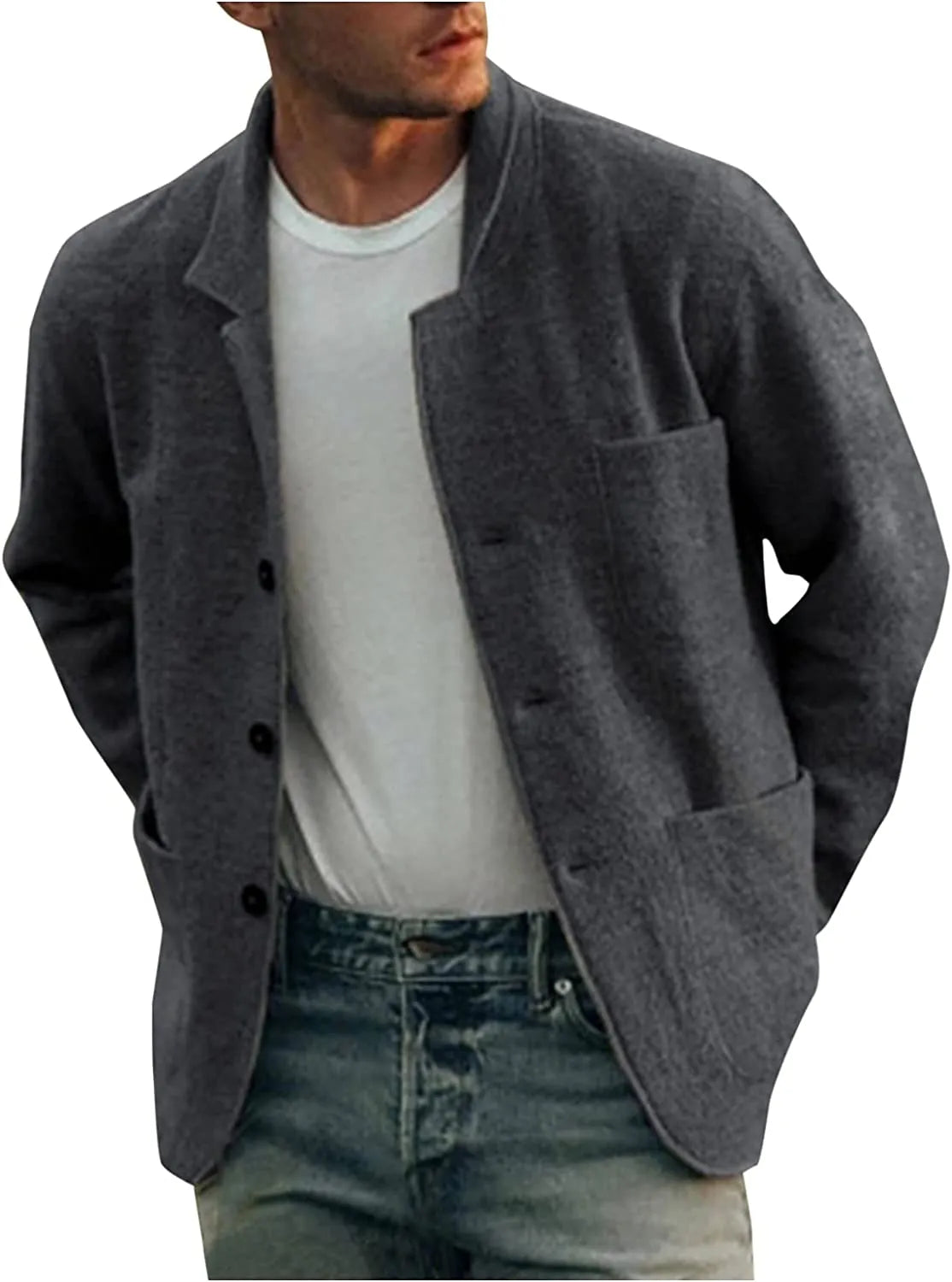 Herren - Casual Blazer - Hochwertigem Material - Stilvolles Design - Vielseitig für jeden Anlass