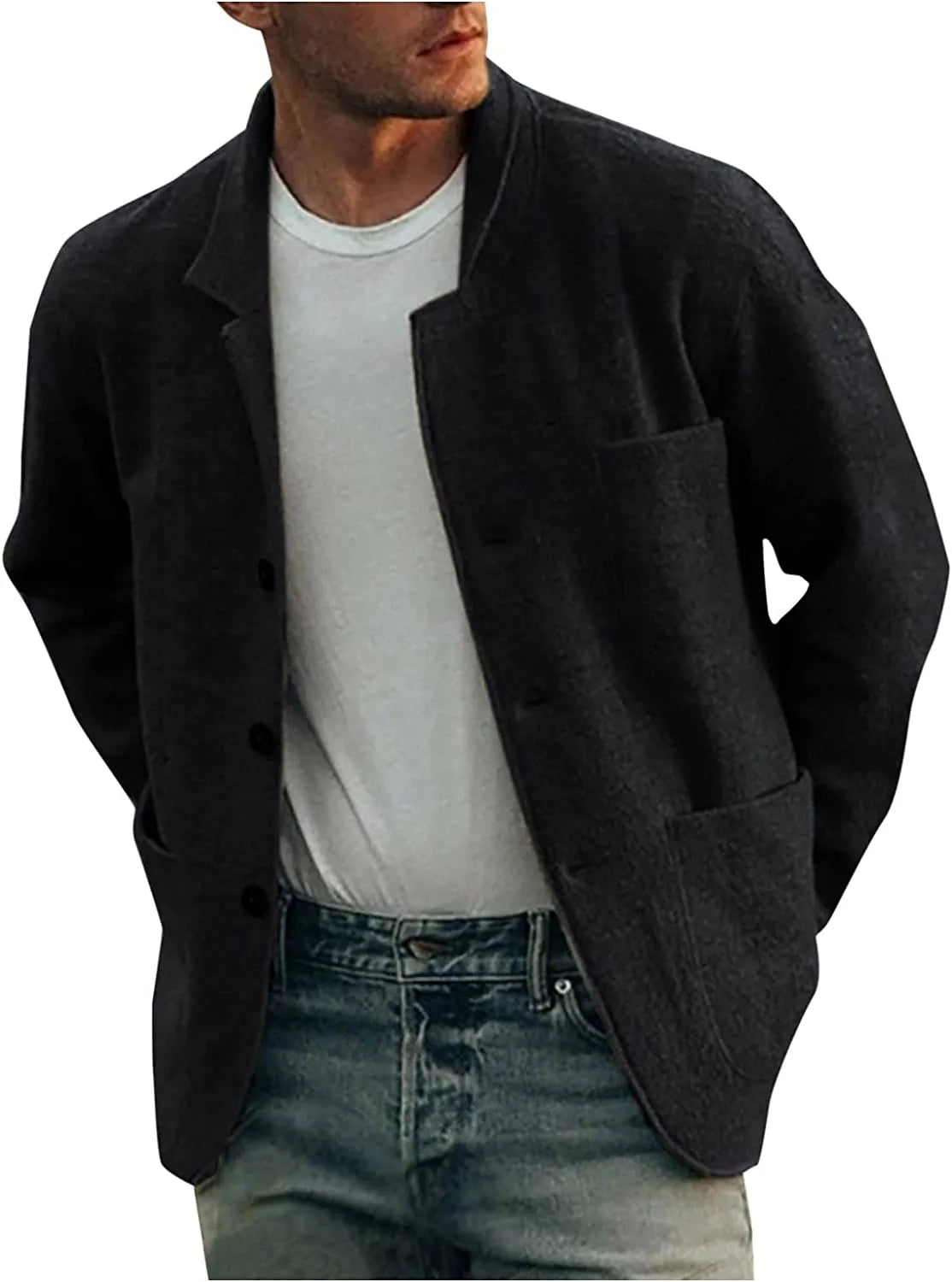 Herren - Casual Blazer - Hochwertigem Material - Stilvolles Design - Vielseitig für jeden Anlass