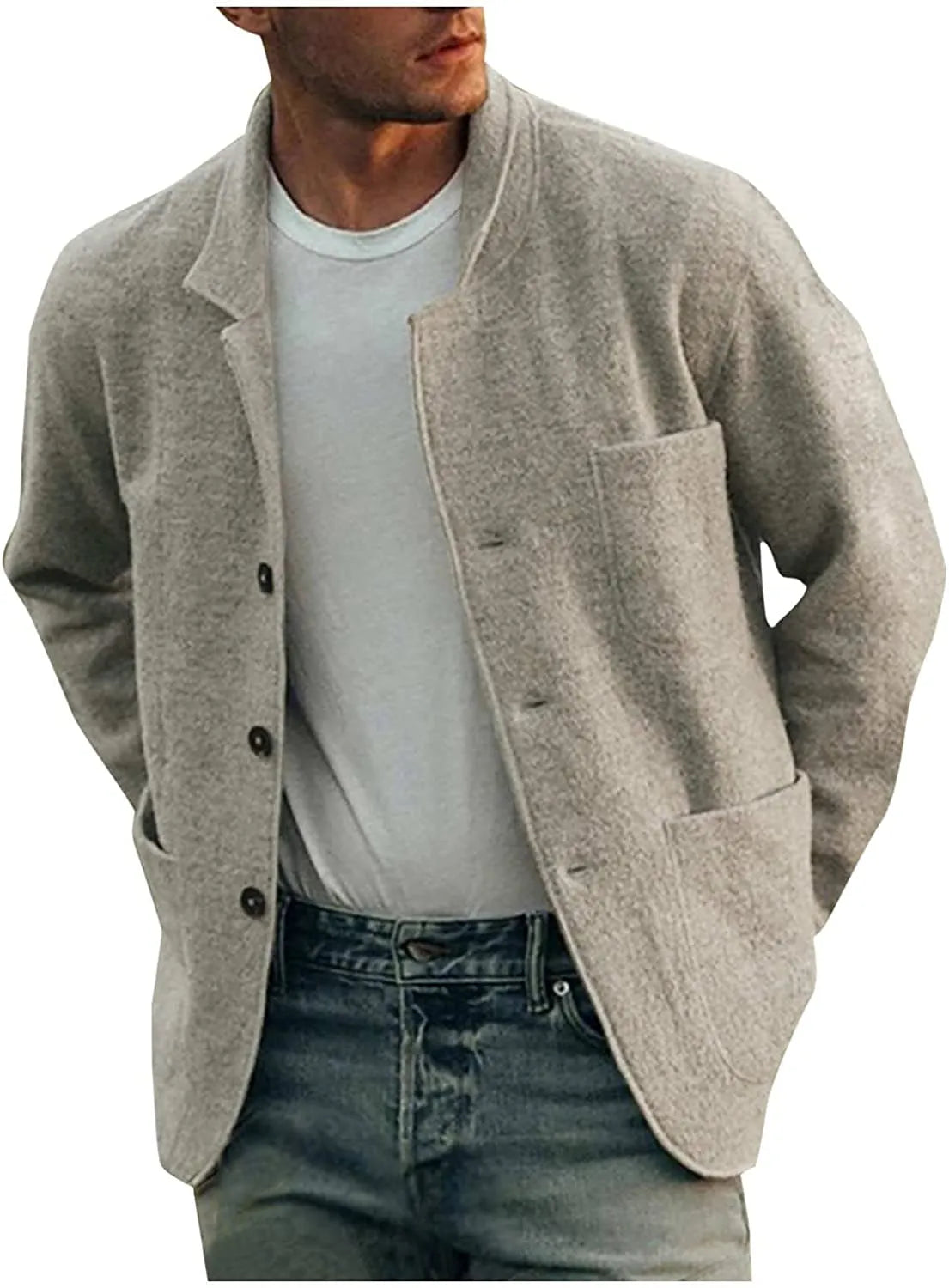 Herren - Casual Blazer - Hochwertigem Material - Stilvolles Design - Vielseitig für jeden Anlass