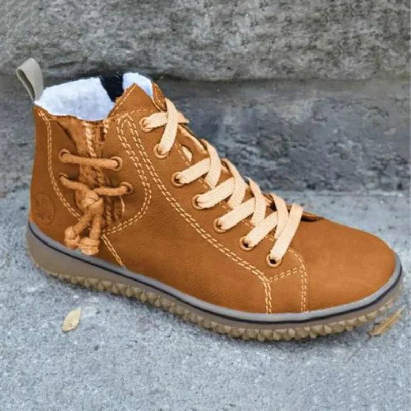 Robin™ Zeitlos elegante Vintage-inspirierte Lederstiefel
