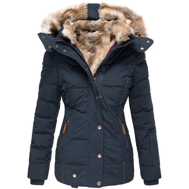 Damen - Fashion Jacket - Weicher Kunstpelz - Gemütliches & Stilvolles - Winter Essential für jeden Anlass