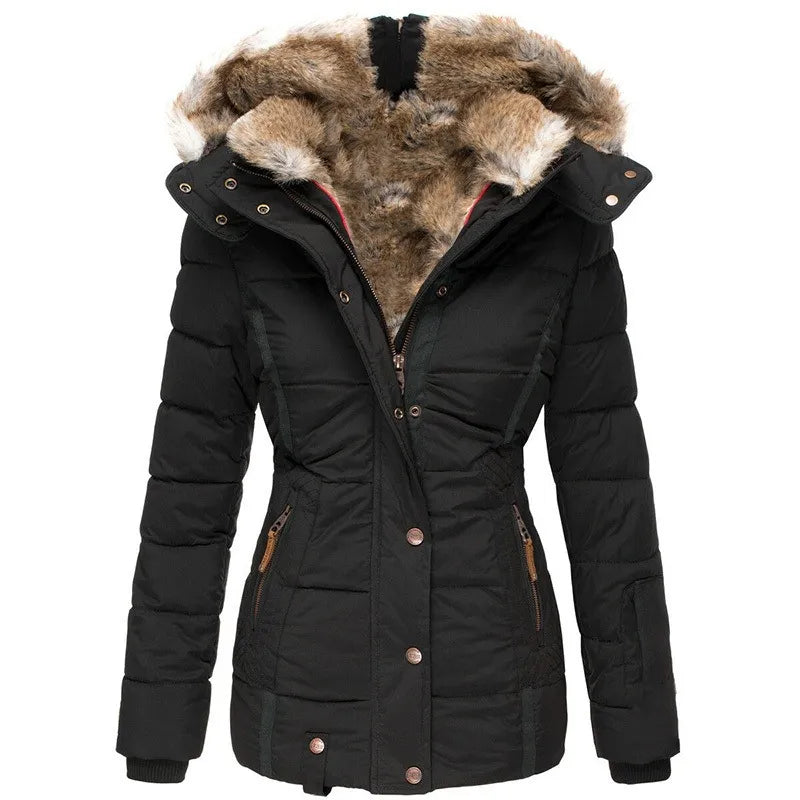 Damen - Fashion Jacket - Weicher Kunstpelz - Gemütliches & Stilvolles - Winter Essential für jeden Anlass