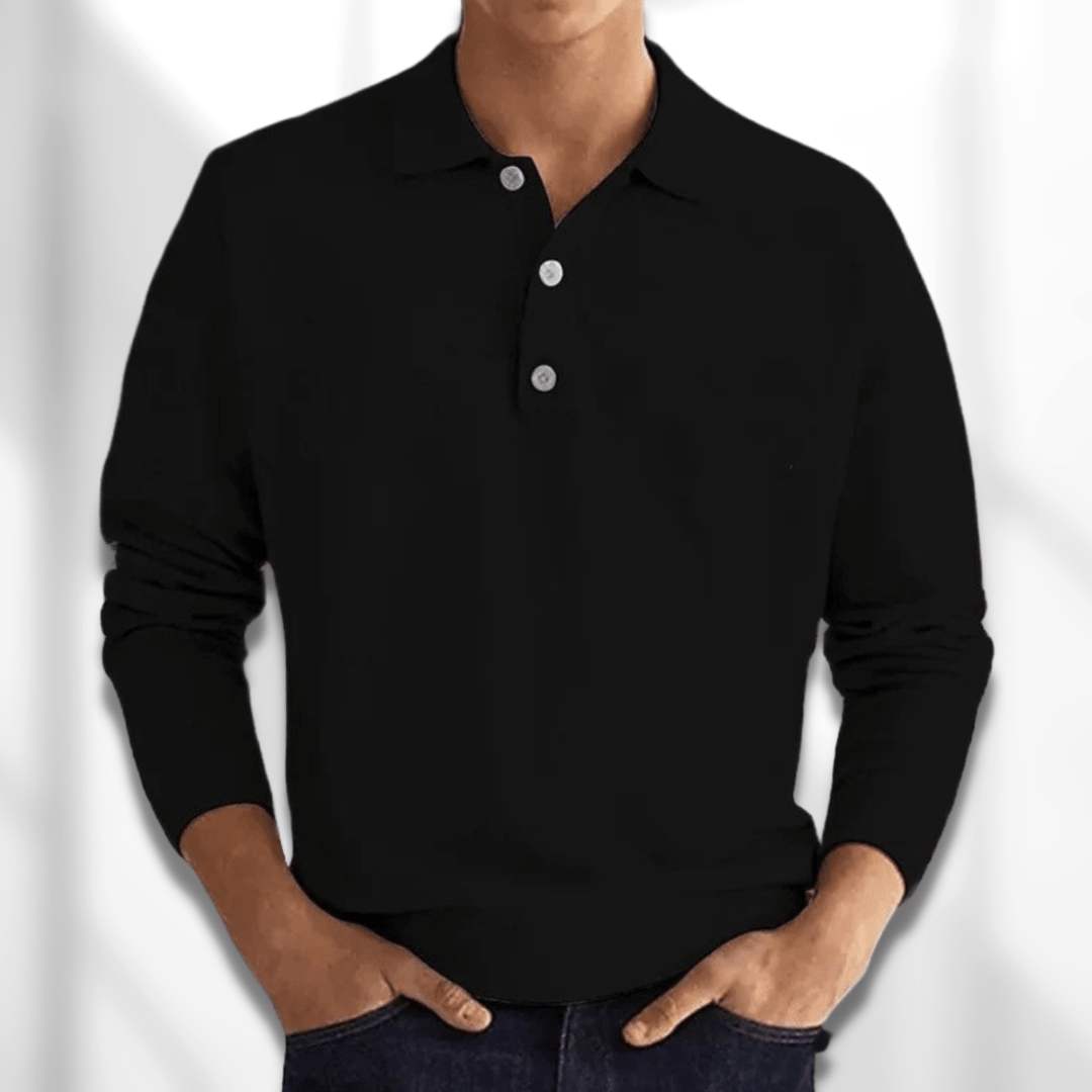 Herren - Kurzarm Polohemd - Baumwolle - Bequeme Freizeitkleidung für stilvolle Outfits