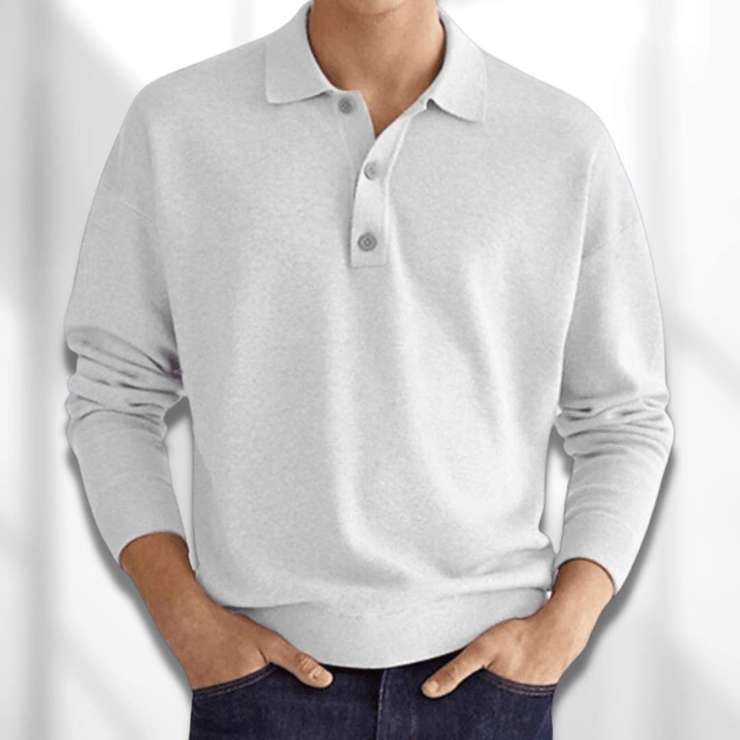 Herren - Kurzarm Polohemd - Baumwolle - Bequeme Freizeitkleidung für stilvolle Outfits