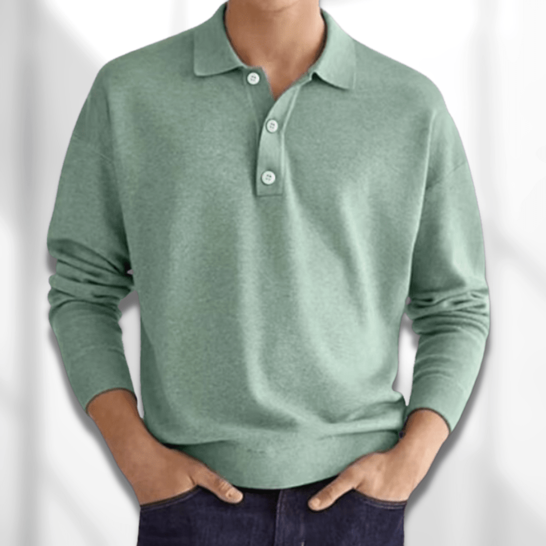 Herren - Kurzarm Polohemd - Baumwolle - Bequeme Freizeitkleidung für stilvolle Outfits
