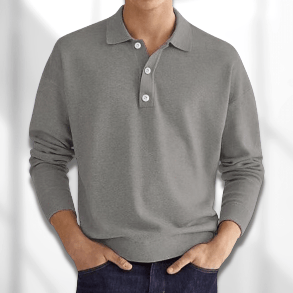 Herren - Kurzarm Polohemd - Baumwolle - Bequeme Freizeitkleidung für stilvolle Outfits