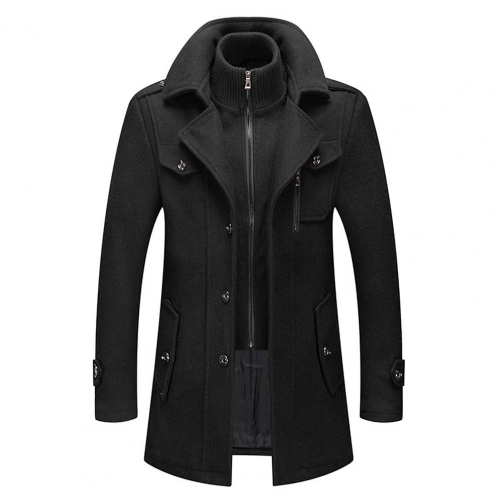Herren - Zweiteilige Winterjacke - Langlebigen Materialien - Warme, bequeme und modische Oberbekleidung für kalte Tage