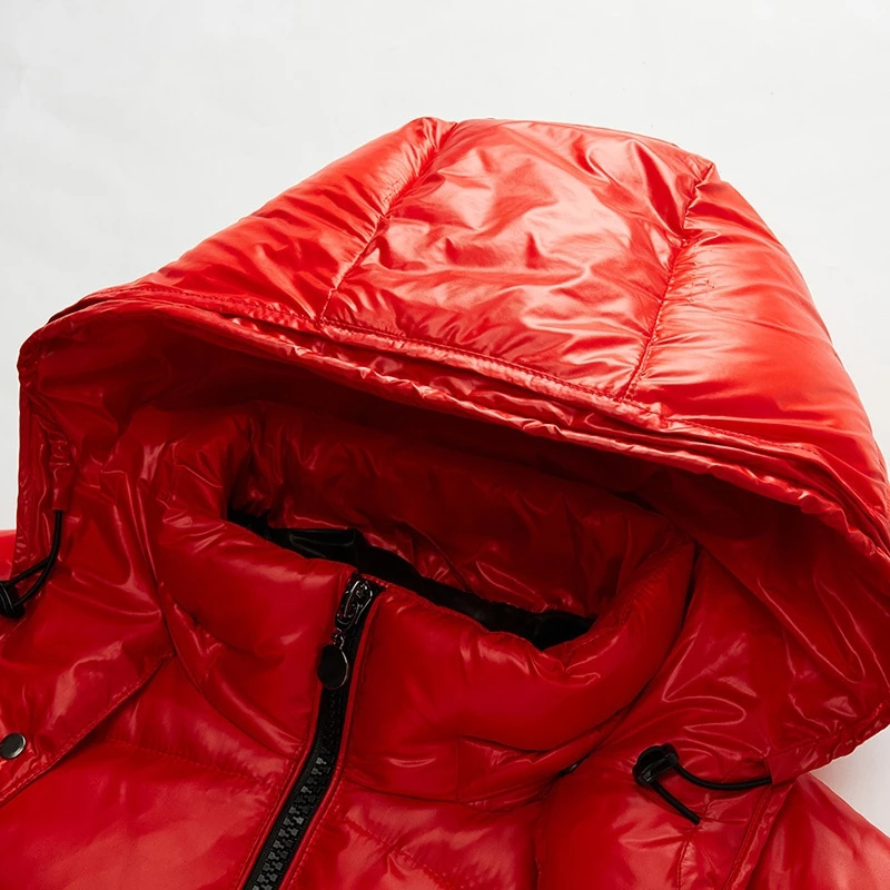 Herren - Pufferjacke mit Kapuze - Langlebigen Materialien - Warmes Design für Winter-Outdoor - Stylish und Komfortabel