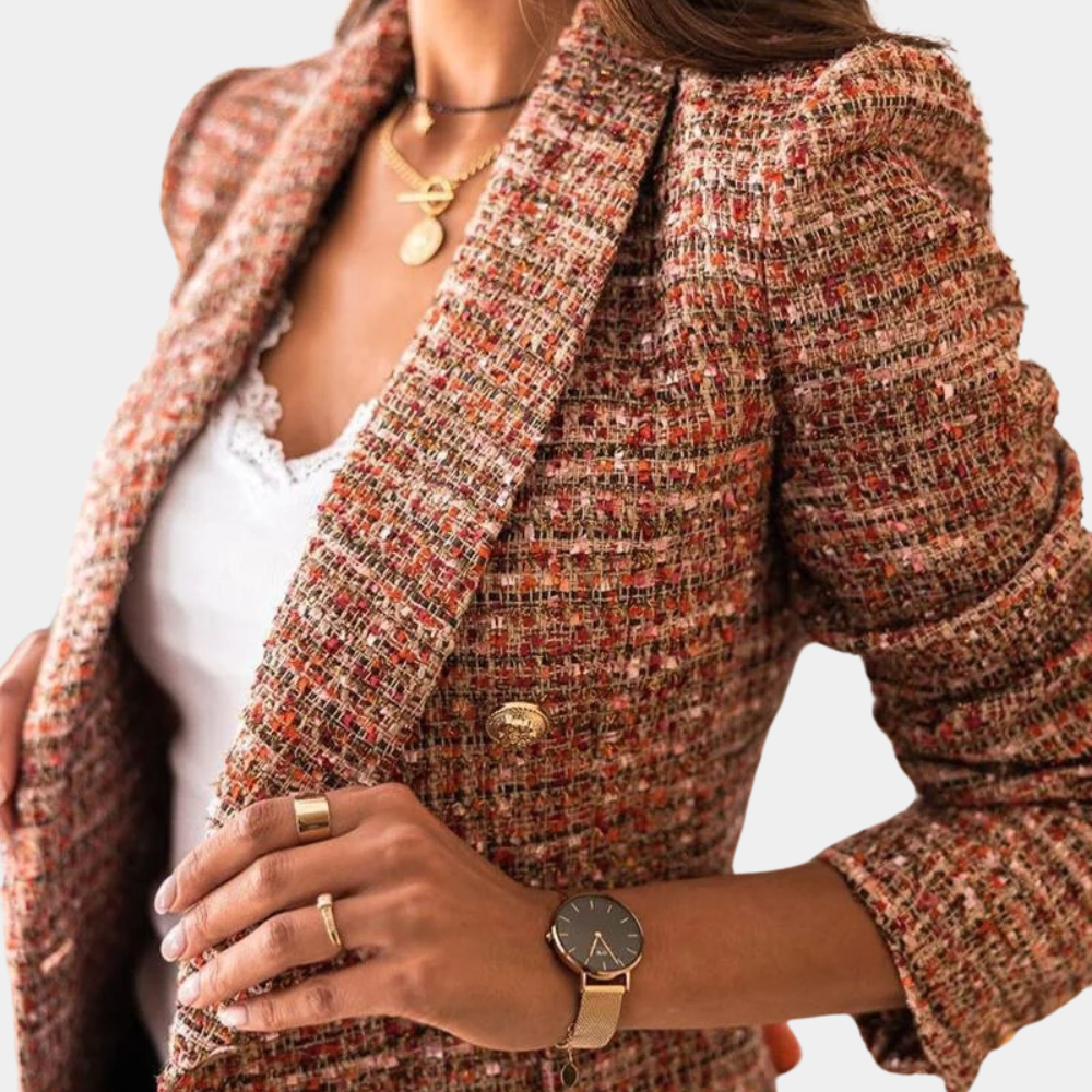 Damen - Maßgeschneiderter Blazer - Eleganter Stil - Bequeme Passform für den Arbeitsplatz