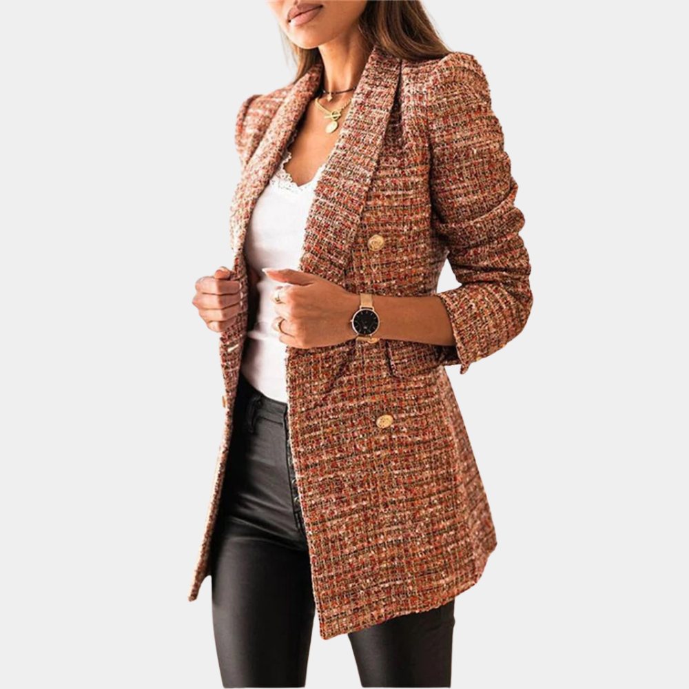 Damen - Maßgeschneiderter Blazer - Eleganter Stil - Bequeme Passform für den Arbeitsplatz