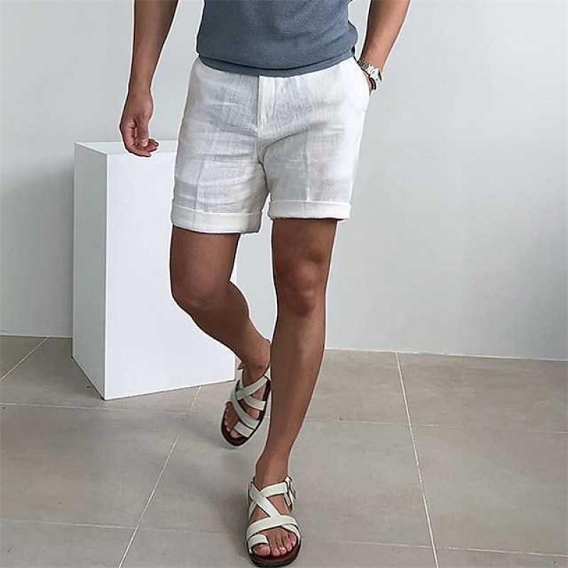 Herren - Sommershorts - Leicht und atmungsaktiv - Ideale Freizeithose für warme Tage