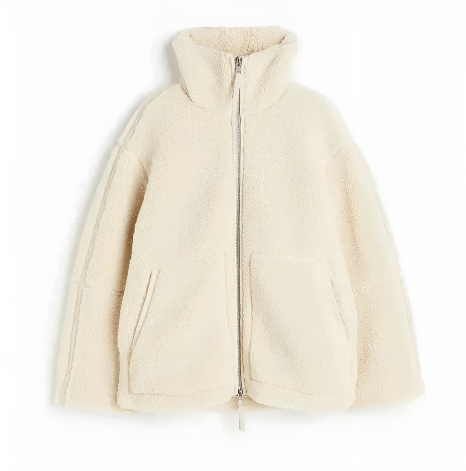 Damen - Kuschelige Fleece-Jacke - Weiches Material - Lagenlook & Outdoor-Spaß - Perfekt für jeden Anlass