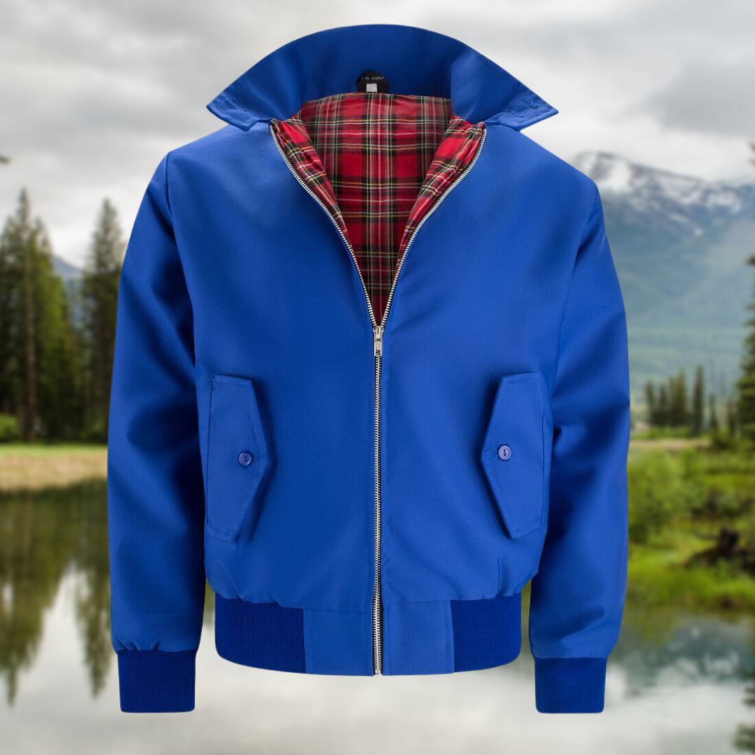 Herren - Freizeitjacke - Leichte Stoff - Stilvolles Design für jeden Anlass