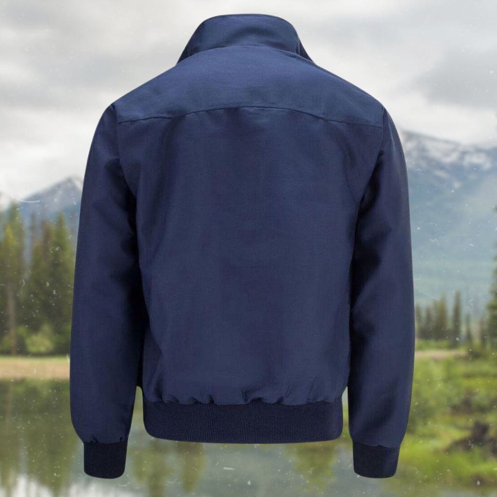 Herren - Freizeitjacke - Leichte Stoff - Stilvolles Design für jeden Anlass