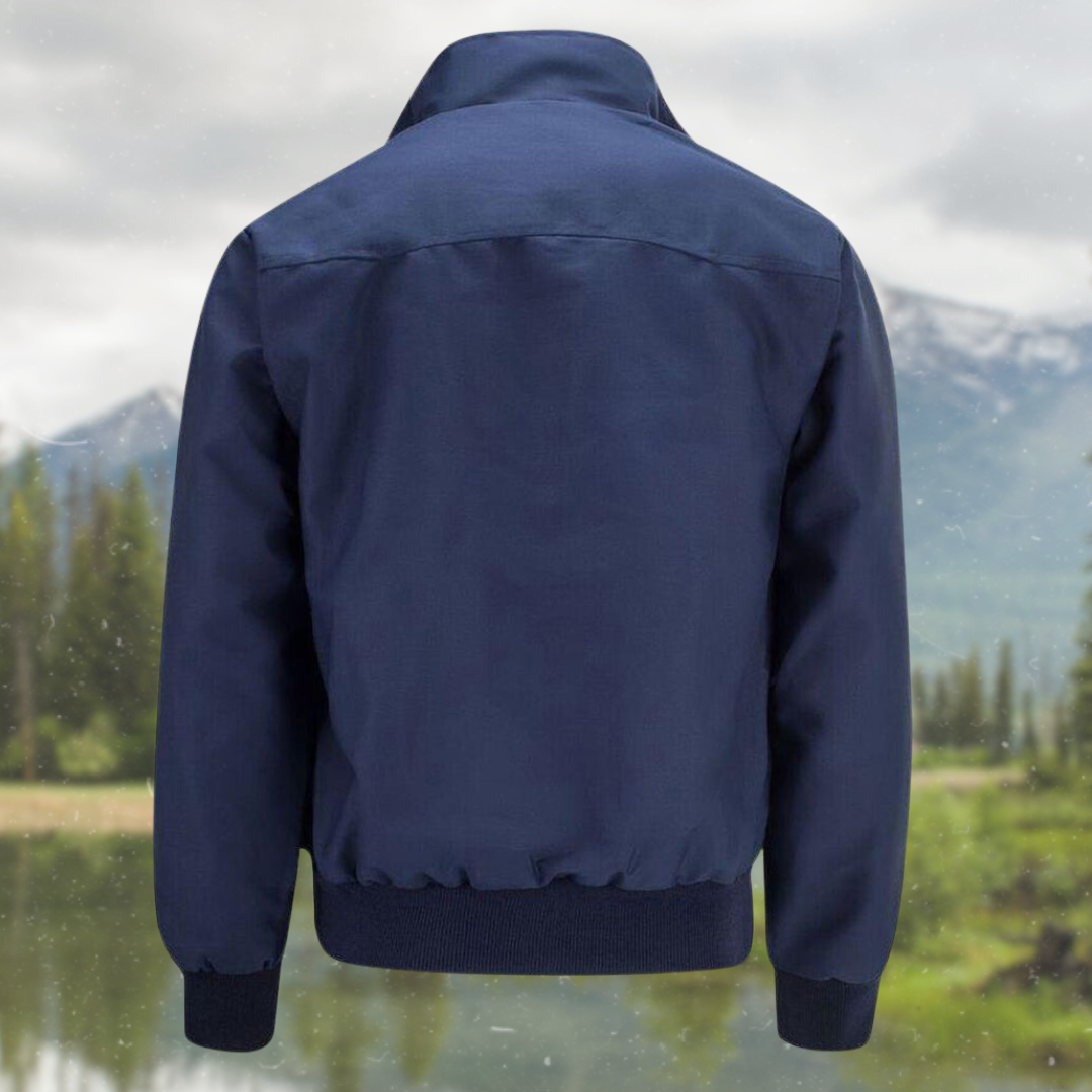 Herren - Freizeitjacke - Leichte Stoff - Stilvolles Design für jeden Anlass