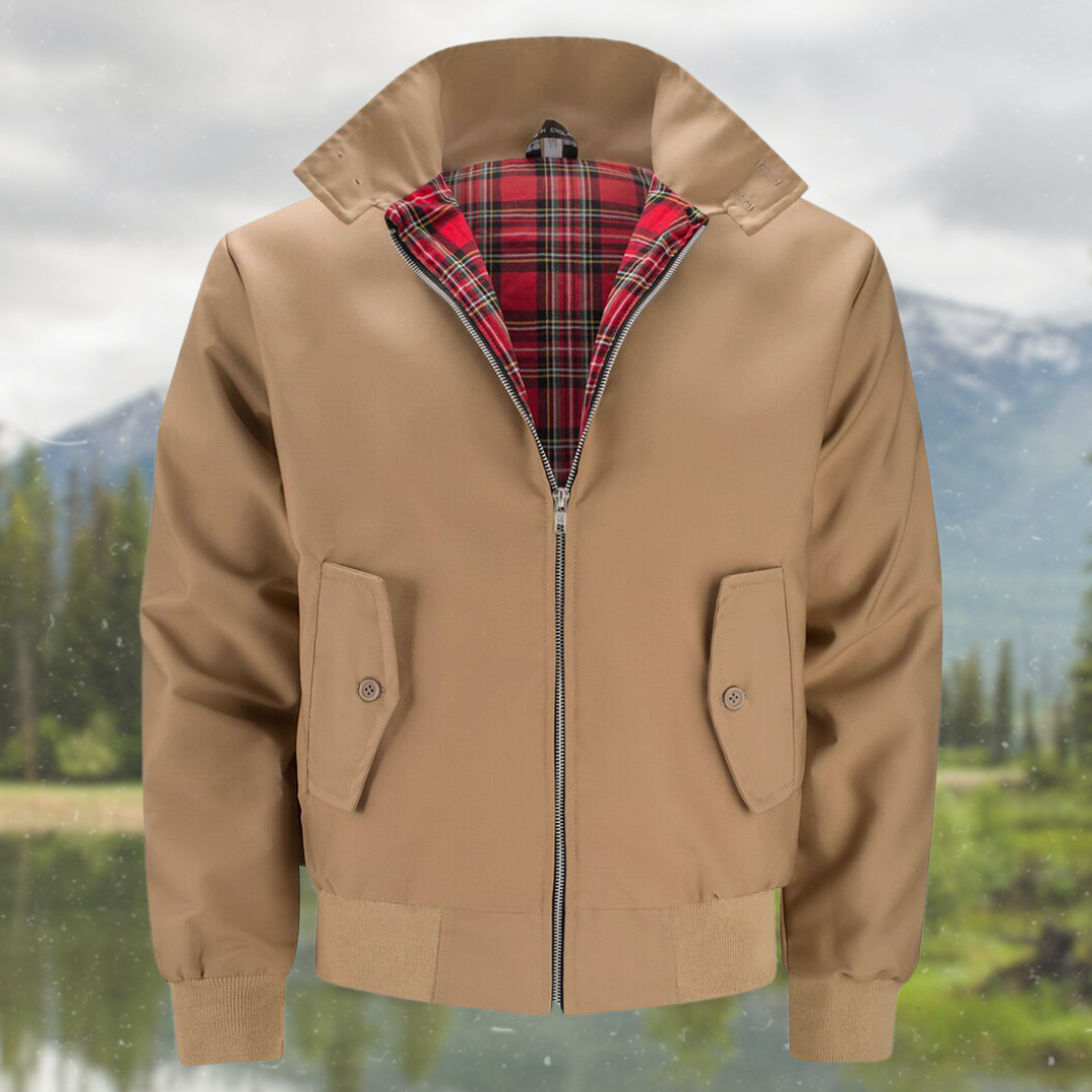 Herren - Freizeitjacke - Leichte Stoff - Stilvolles Design für jeden Anlass