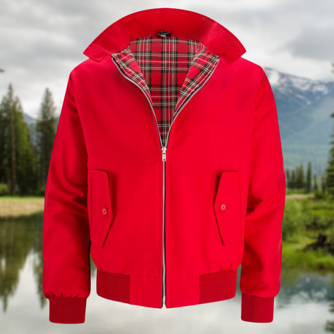 Herren - Freizeitjacke - Leichte Stoff - Stilvolles Design für jeden Anlass