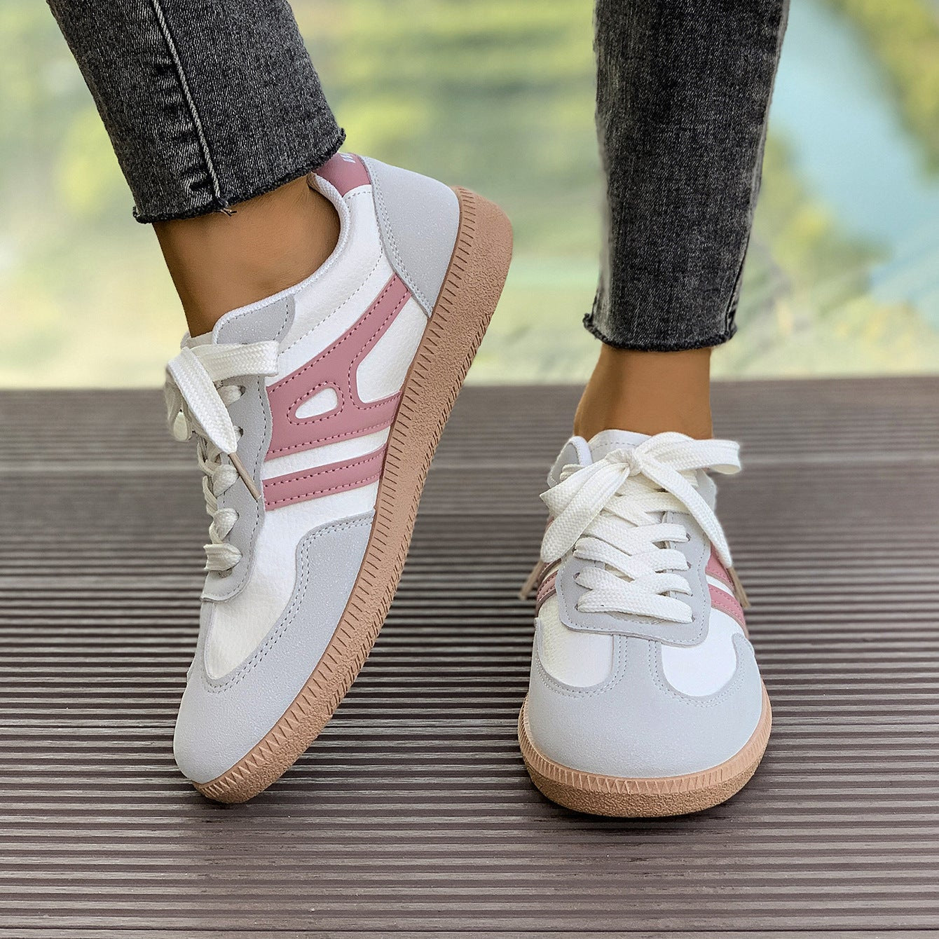 Damen - Bequeme Schuhe - Atmungsaktives Material - Stylisches Design für jeden Anlass