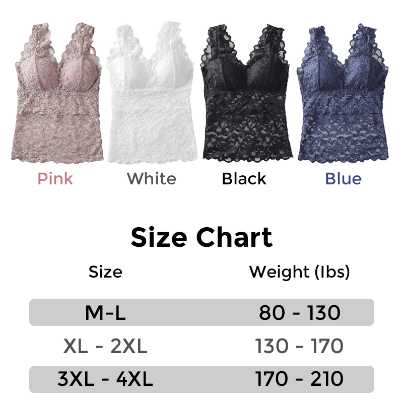 Xena™ Kabelloser Spitzen-BH für Tanktops