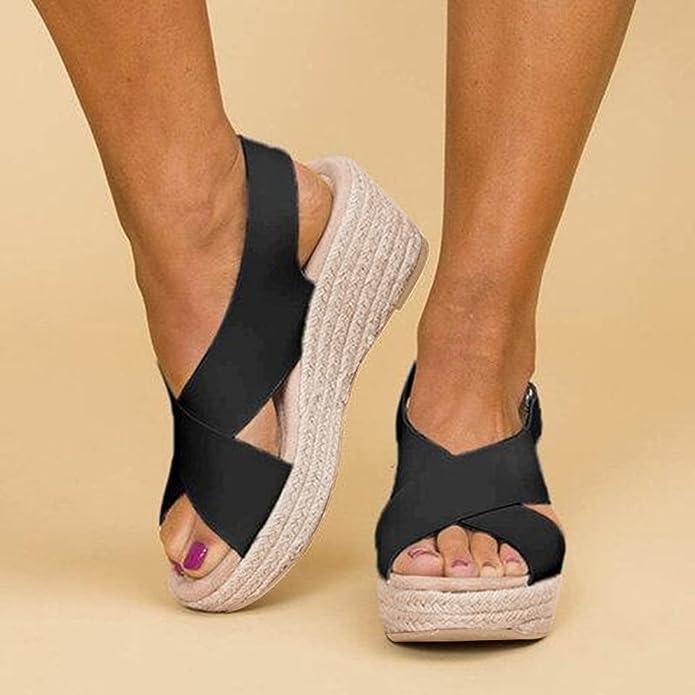Damen - Stylische Sandalen - Hochwertigen Materialien - Atmungsaktives Design für sommerliche Tage