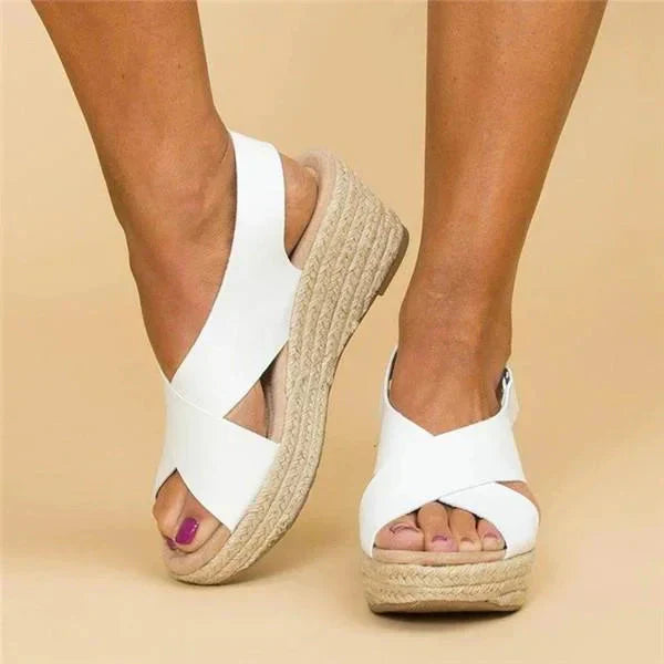 Damen - Stylische Sandalen - Hochwertigen Materialien - Atmungsaktives Design für sommerliche Tage
