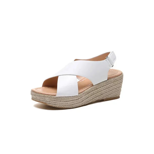 Damen - Stylische Sandalen - Hochwertigen Materialien - Atmungsaktives Design für sommerliche Tage