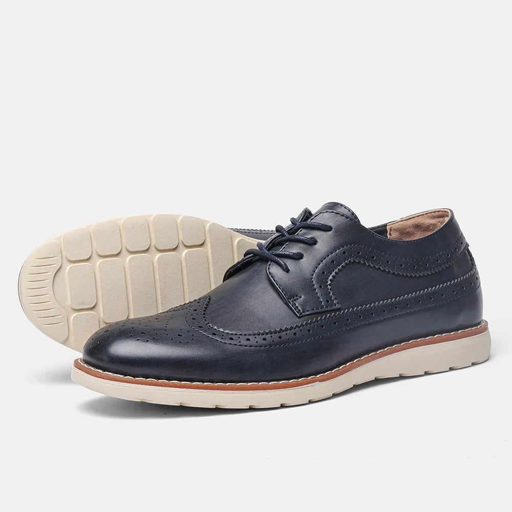 Herren - Klassische schuhe - Leder - Gepolsterte Sohle - Zeitloser Stil & Komfort für jeden Anlass