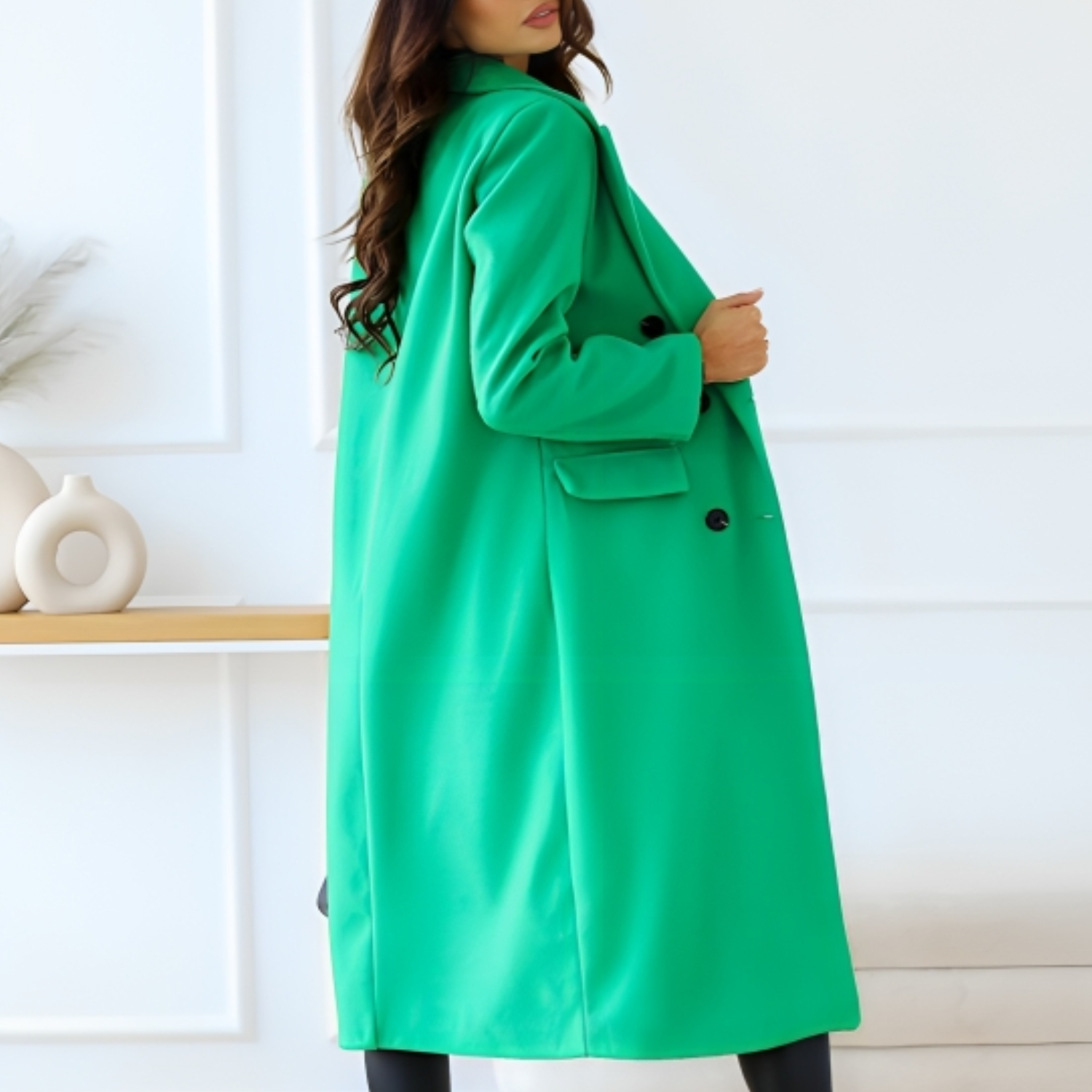 Damen - Wintermantel - Wollmischung - Stylische warme Oberbekleidung für kalte Tage
