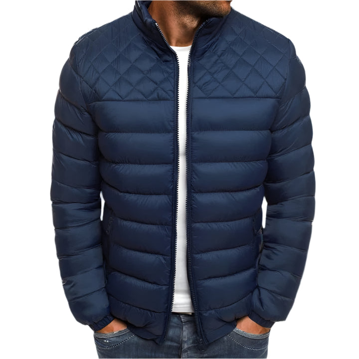 Herren - Gefütterte Winterjacke - Hochwertigen Materialien - Winddicht & Wasserdicht - Ideal für kalte Tage