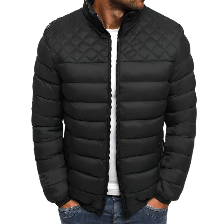 Herren - Gefütterte Winterjacke - Hochwertigen Materialien - Winddicht & Wasserdicht - Ideal für kalte Tage